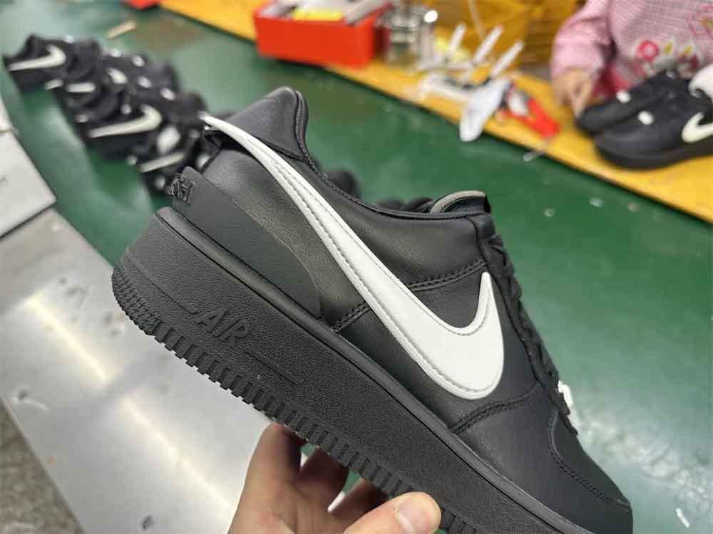 PK GOD Nike Air Force 1 Low SP AMBUSH Black RETAIL MATERIALS READY TO SHIP